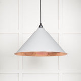 From The Anvil Electrical Smooth Copper / Ceiling Pendants From The Anvil - Smooth Copper Hockley Pendant in Flock
