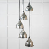 From The Anvil Electrical Smooth Nickel / Cluster Pendants From The Anvil - Smooth Nickel Brindley Cluster Pendant