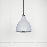 From The Anvil Electrical Smooth Nickel / Ceiling Pendants From The Anvil - Smooth Nickel Brindley Pendant in Birch