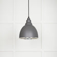 From The Anvil Electrical Smooth Nickel / Ceiling Pendants From The Anvil - Smooth Nickel Brindley Pendant in Bluff