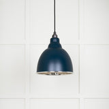 From The Anvil Electrical Smooth Nickel / Ceiling Pendants From The Anvil - Smooth Nickel Brindley Pendant in Dusk