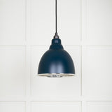 From The Anvil Electrical Smooth Nickel / Ceiling Pendants From The Anvil - Smooth Nickel Brindley Pendant in Dusk