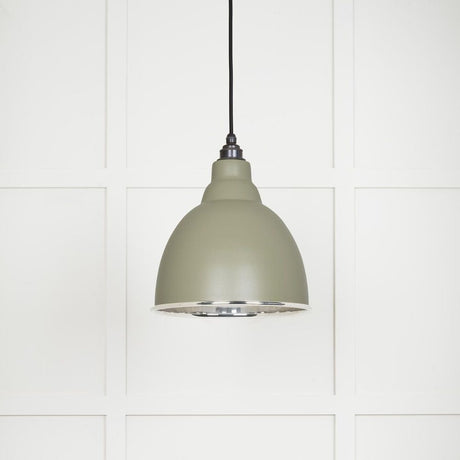 From The Anvil Electrical Smooth Nickel / Ceiling Pendants From The Anvil - Smooth Nickel Brindley Pendant in Tump