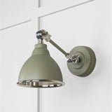 From The Anvil Electrical Smooth Nickel / Wall Lights From The Anvil - Smooth Nickel Brindley Wall Light in Tump