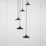 From The Anvil Electrical Smooth Nickel / Cluster Pendants From The Anvil - Smooth Nickel Flora Cluster Pendant in Dusk