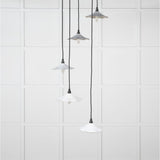 From The Anvil Electrical Smooth Nickel / Cluster Pendants From The Anvil - Smooth Nickel Flora Cluster Pendant in Flock