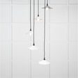 From The Anvil Electrical Smooth Nickel / Cluster Pendants From The Anvil - Smooth Nickel Flora Cluster Pendant in Flock