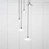 From The Anvil Electrical Smooth Nickel / Cluster Pendants From The Anvil - Smooth Nickel Flora Cluster Pendant in Flock
