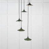 From The Anvil Electrical Smooth Nickel / Cluster Pendants From The Anvil - Smooth Nickel Flora Cluster Pendant in Heath