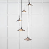 From The Anvil Electrical Smooth Nickel / Cluster Pendants From The Anvil - Smooth Nickel Flora Cluster Pendant in Slate