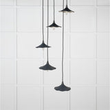 From The Anvil Electrical Smooth Nickel / Cluster Pendants From The Anvil - Smooth Nickel Flora Cluster Pendant in Soot