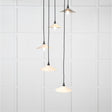 From The Anvil Electrical Smooth Nickel / Cluster Pendants From The Anvil - Smooth Nickel Flora Cluster Pendant in Teasel