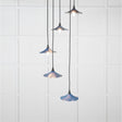 From The Anvil Electrical Smooth Nickel / Cluster Pendants From The Anvil - Smooth Nickel Flora Cluster Pendant in Upstream