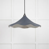 From The Anvil Electrical Smooth Nickel / Ceiling Pendants From The Anvil - Smooth Nickel Flora Pendant in Slate