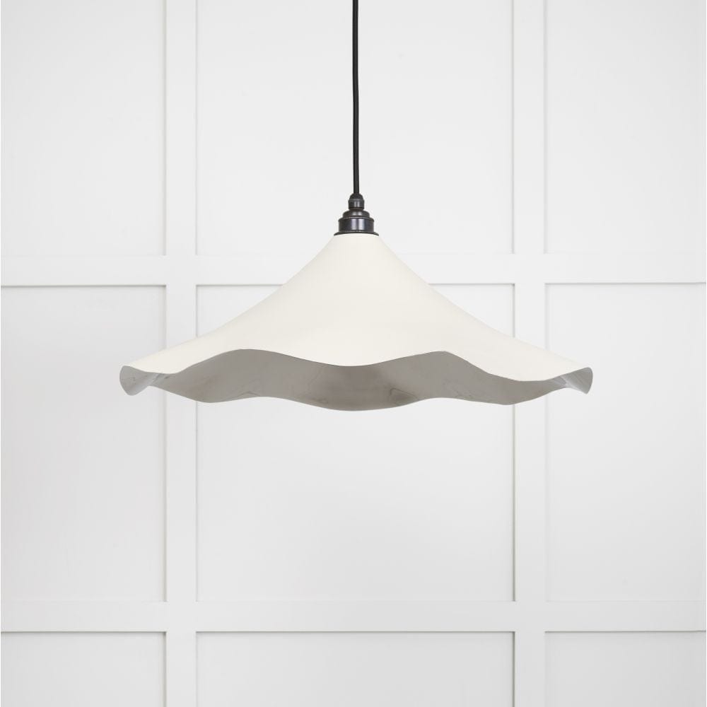 From The Anvil Electrical Smooth Nickel / Ceiling Pendants From The Anvil - Smooth Nickel Flora Pendant in Teasel
