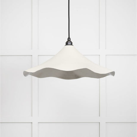 From The Anvil Electrical Smooth Nickel / Ceiling Pendants From The Anvil - Smooth Nickel Flora Pendant in Teasel