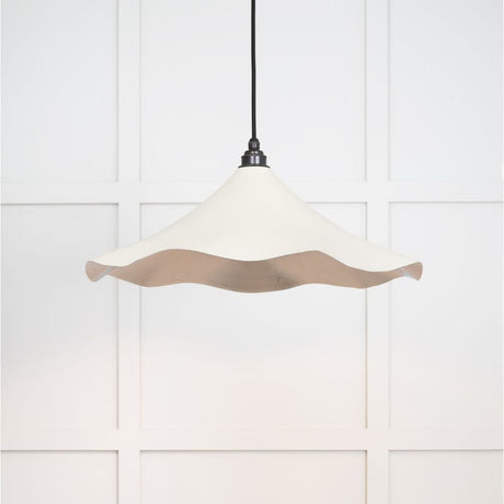 From The Anvil Electrical Smooth Nickel / Ceiling Pendants From The Anvil - Smooth Nickel Flora Pendant in Teasel