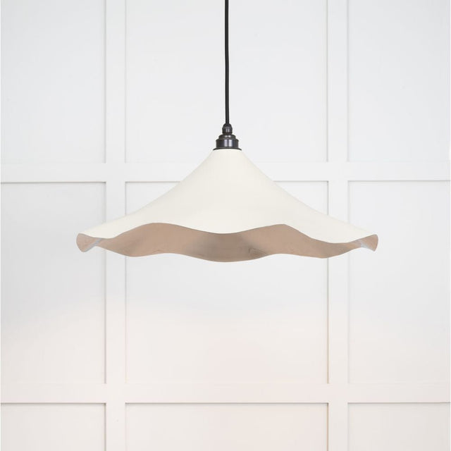 From The Anvil Electrical Smooth Nickel / Ceiling Pendants From The Anvil - Smooth Nickel Flora Pendant in Teasel