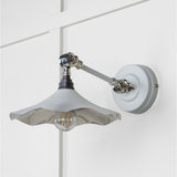 From The Anvil Electrical Smooth Nickel / Wall Lights From The Anvil - Smooth Nickel Flora Wall Light in Birch