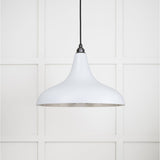 From The Anvil Electrical Smooth Nickel / Ceiling Pendants From The Anvil - Smooth Nickel Frankley Pendant in Birch