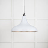 From The Anvil Electrical Smooth Nickel / Ceiling Pendants From The Anvil - Smooth Nickel Frankley Pendant in Birch