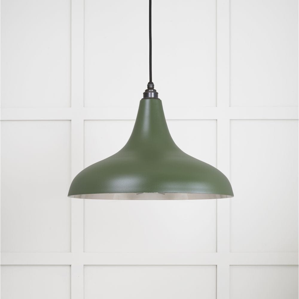 From The Anvil Electrical Smooth Nickel / Ceiling Pendants From The Anvil - Smooth Nickel Frankley Pendant in Heath