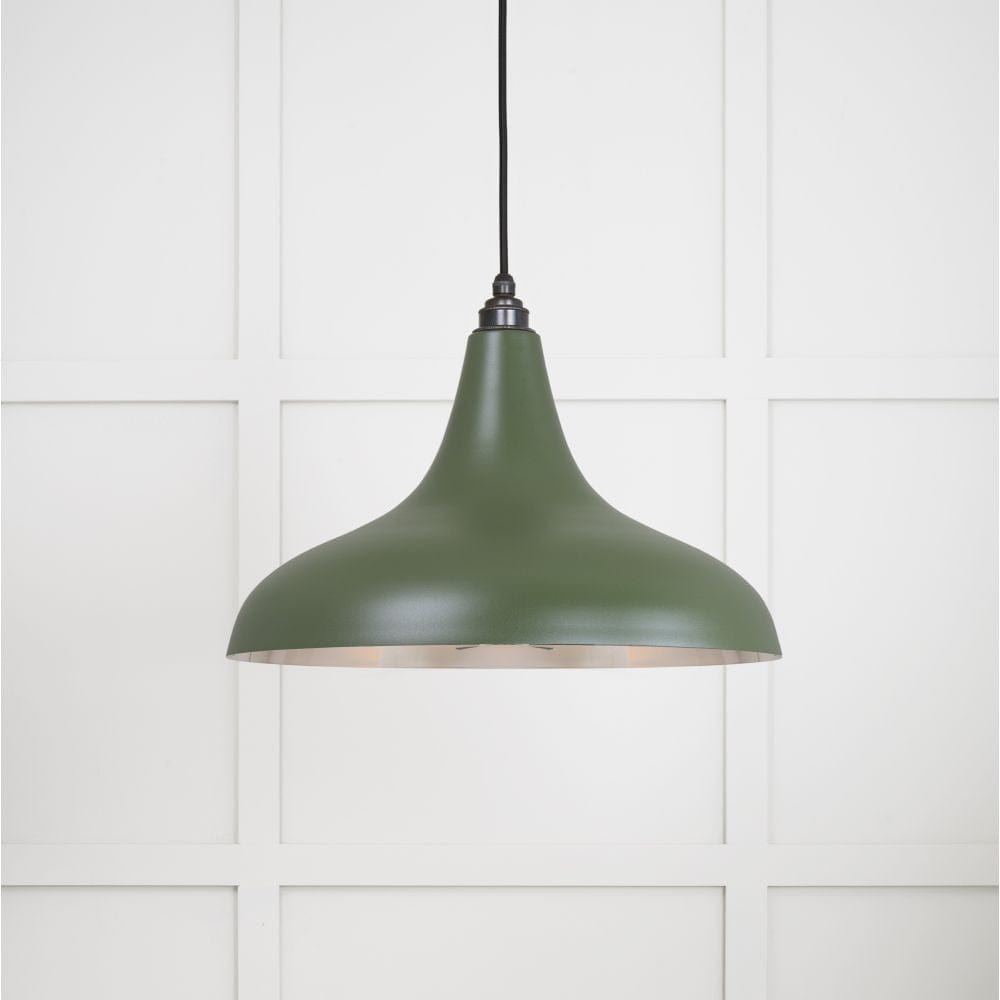 From The Anvil Electrical Smooth Nickel / Ceiling Pendants From The Anvil - Smooth Nickel Frankley Pendant in Heath