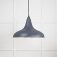 From The Anvil Electrical Smooth Nickel / Ceiling Pendants From The Anvil - Smooth Nickel Frankley Pendant in Slate