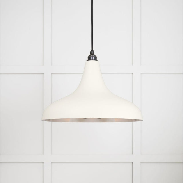 From The Anvil Electrical Smooth Nickel / Ceiling Pendants From The Anvil - Smooth Nickel Frankley Pendant in Teasel
