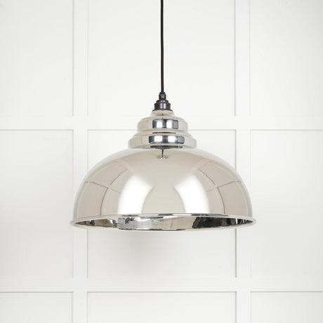 From The Anvil Electrical Smooth Nickel / Ceiling Pendants From The Anvil - Smooth Nickel Harborne Pendant