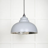 From The Anvil Electrical Smooth Nickel / Ceiling Pendants From The Anvil - Smooth Nickel Harborne Pendant in Birch