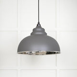 From The Anvil Electrical Smooth Nickel / Ceiling Pendants From The Anvil - Smooth Nickel Harborne Pendant in Bluff