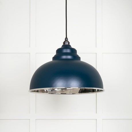 From The Anvil Electrical Smooth Nickel / Ceiling Pendants From The Anvil - Smooth Nickel Harborne Pendant in Dusk