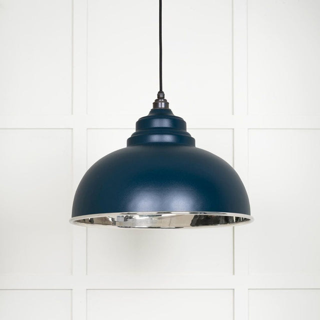 From The Anvil Electrical Smooth Nickel / Ceiling Pendants From The Anvil - Smooth Nickel Harborne Pendant in Dusk