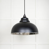 From The Anvil Electrical Smooth Nickel / Ceiling Pendants From The Anvil - Smooth Nickel Harborne Pendant in Elan Black