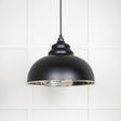 From The Anvil Electrical Smooth Nickel / Ceiling Pendants From The Anvil - Smooth Nickel Harborne Pendant in Elan Black