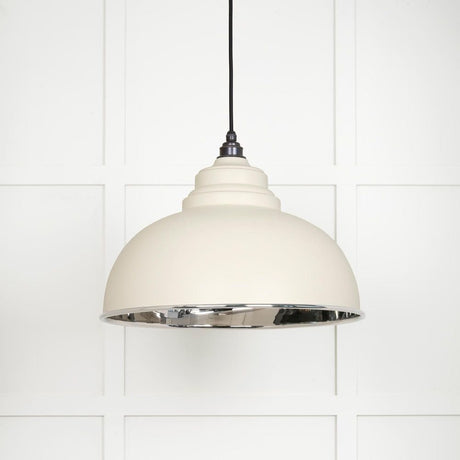 From The Anvil Electrical Smooth Nickel / Ceiling Pendants From The Anvil - Smooth Nickel Harborne Pendant in Teasel