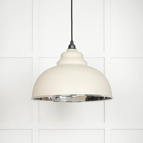 From The Anvil Electrical Smooth Nickel / Ceiling Pendants From The Anvil - Smooth Nickel Harborne Pendant in Teasel