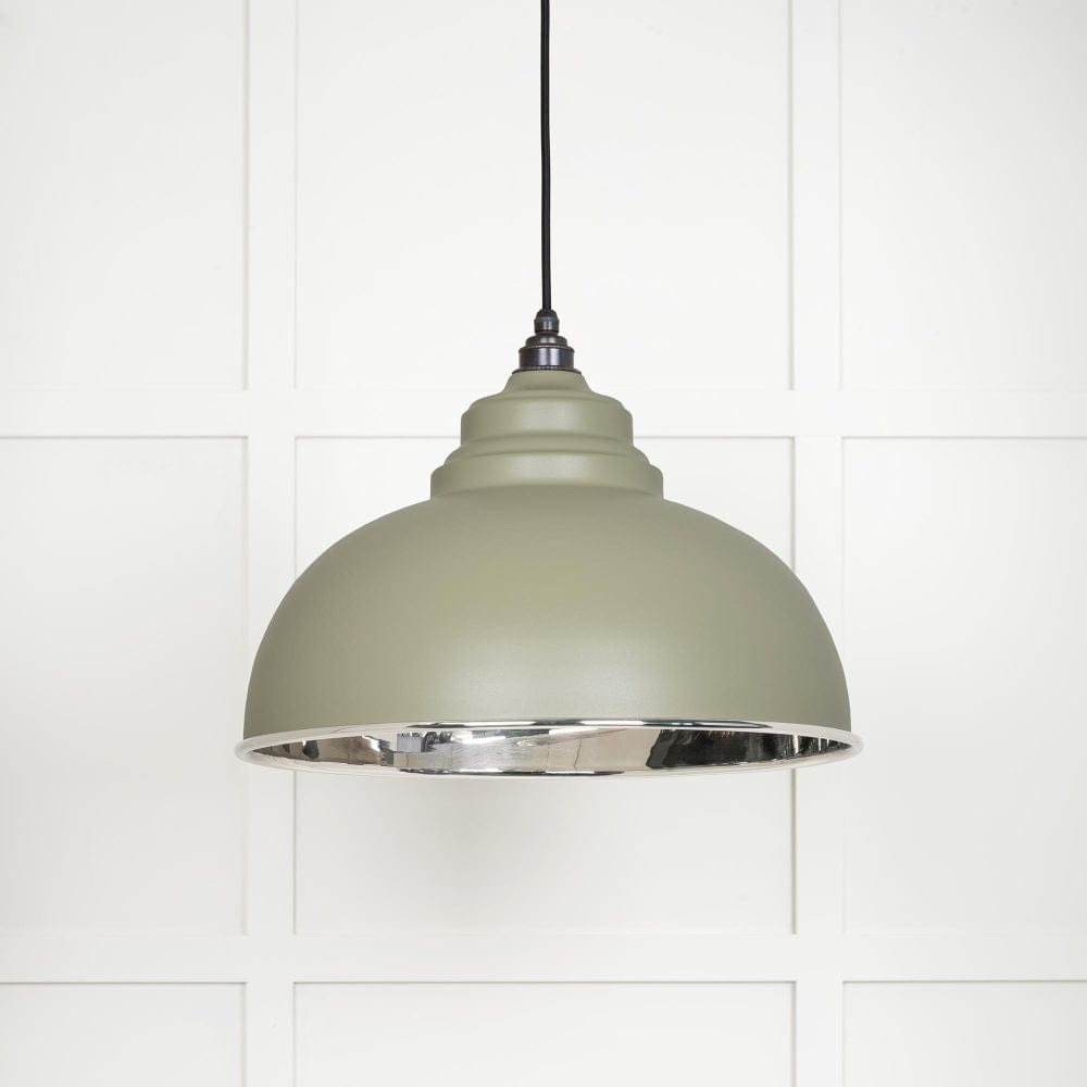 From The Anvil Electrical Smooth Nickel / Ceiling Pendants From The Anvil - Smooth Nickel Harborne Pendant in Tump