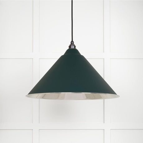 From The Anvil Electrical Smooth Nickel / Ceiling Pendants From The Anvil - Smooth Nickel Hockley Pendant in Dingle