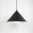 From The Anvil Electrical Smooth Nickel / Ceiling Pendants From The Anvil - Smooth Nickel Hockley Pendant in Elan Black