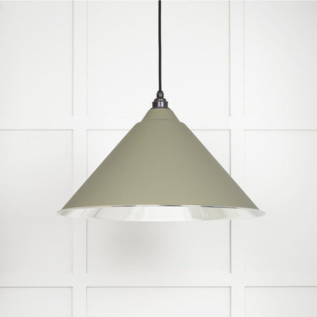 From The Anvil Electrical Smooth Nickel / Ceiling Pendants From The Anvil - Smooth Nickel Hockley Pendant in Tump