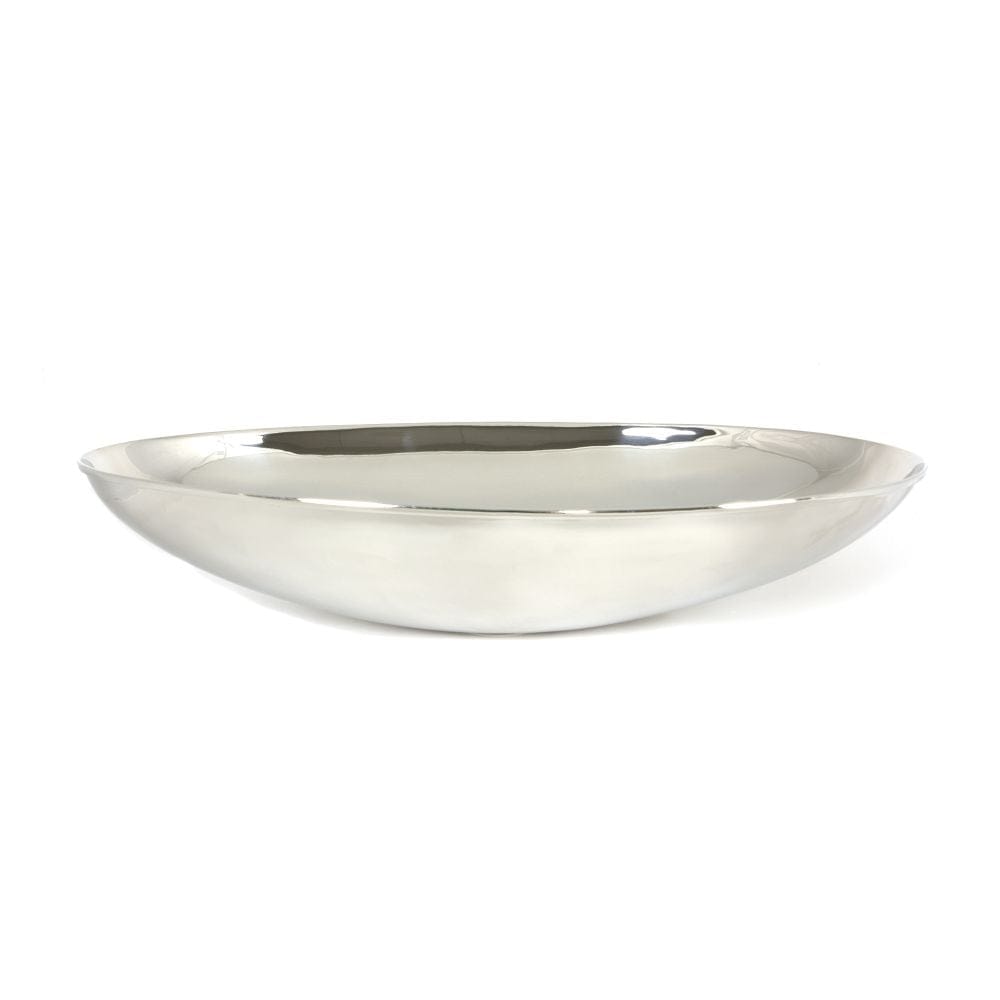 From The Anvil Home & Garden Smooth Nickel / Sinks / Oval Sink From The Anvil - Smooth Nickel Oval Sink