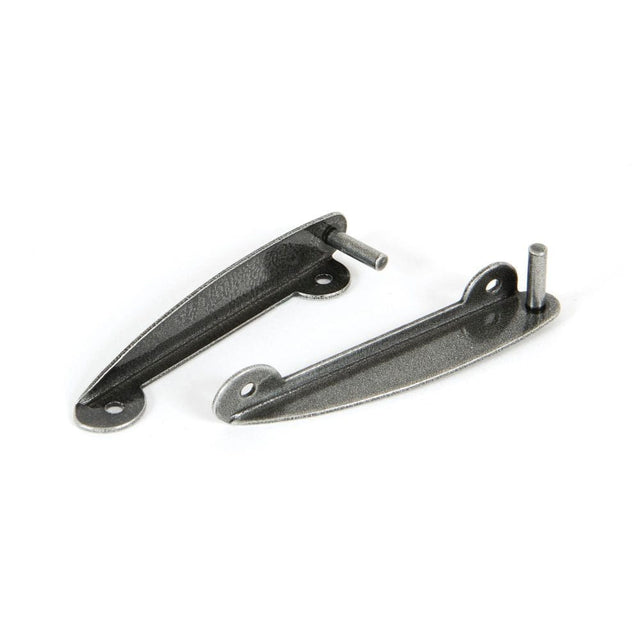 From The Anvil Door Furniture Pewter Patina / Fixing Packs From The Anvil - Spare Fixings for 33681 Pewter Letter Plate Cover (pair)