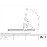 From The Anvil Hinges Stainless Steel / Friction Hinges / 16" (406mm) From The Anvil - SS 16" Defender Friction Hinge - Top Hung
