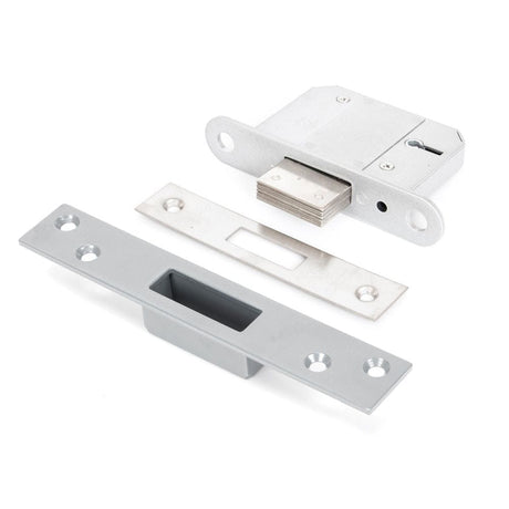 From The Anvil Locks & Latches Satin Stainless Steel / 5 Lever Deadlocks / 2.5" / 65mm From The Anvil - SS 2Ã‚Â½" 5 Lever BS Deadlock KA