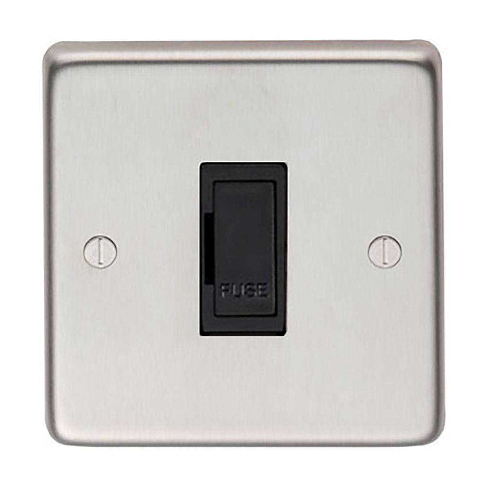 From The Anvil Electrical Satin Stainless Steel / 13 Amp Unswitched Fuse From The Anvil - SSS 13 Amp Unswitched Fuse