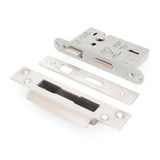 From The Anvil Locks & Latches Satin Stainless Steel / 5 Lever Sashlocks / 2.5" / 65mm From The Anvil - SSS 2Ã‚Â½" 5 Lever H/Duty BS Sash Lock KA
