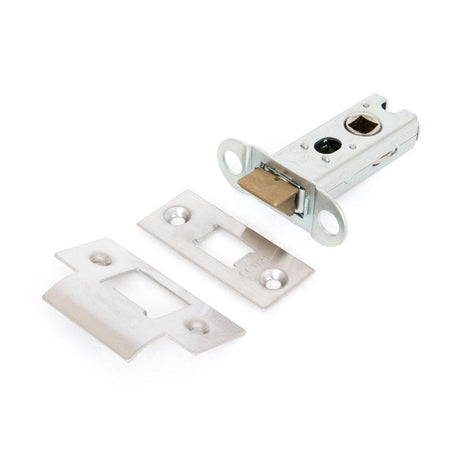 From The Anvil Locks & Latches Satin Stainless Steel / Tubular Mortice Latch / 2.5" From The Anvil - SSS 2Ã‚Â½" Heavy Duty Latch