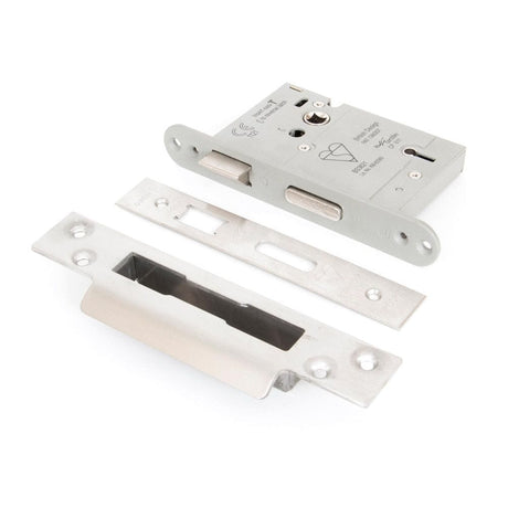 From The Anvil Locks & Latches Satin Stainless Steel / 5 Lever Sashlocks / 3" / 76mm From The Anvil - SSS 3" 5 Lever H/Duty Sash Lock KA